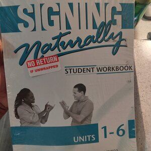 American sign language school book